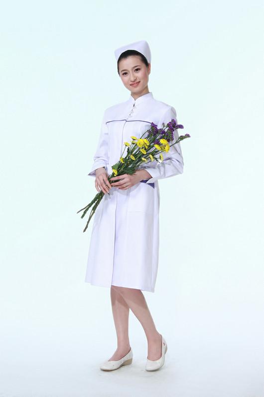 廠家定制醫護長袖白大褂 醫院醫生工作服 藥店實驗室護士服